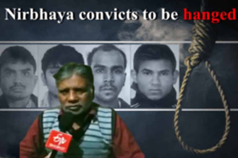 Tihar Jail  hangman Pawan  Nirbhaya convicts' execution  Delhi's Tihar Jail  Nirbhaya gang-rape  death warrant  ലഖ്‌നൗ  നിർഭയ കേസ്  ആരാച്ചാര്‍  പട്ട്യാല ഹൗസ് കോടതി  ഫെബ്രുവരി 1 ന് രാവിലെ 6 മണി  നിർഭയ കേസ് പ്രതികളുടെ വധശിക്ഷ