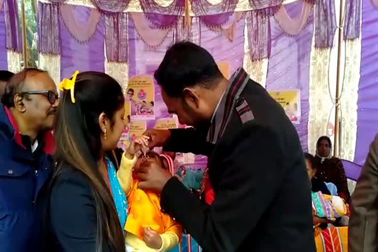 Simdega DC Launches Pulse Polio Campaign 2020