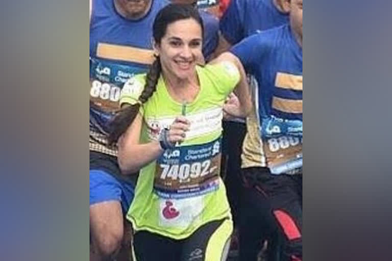 Tara Sharma shares her Mumbai Marathon experience