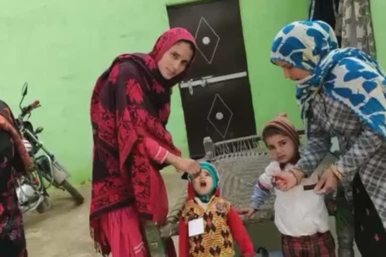 polio medicine given to children in nuh