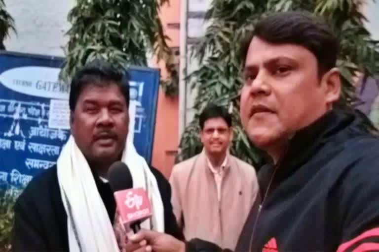 Bandhu Tirkey interview with ETV bharat in ranchi