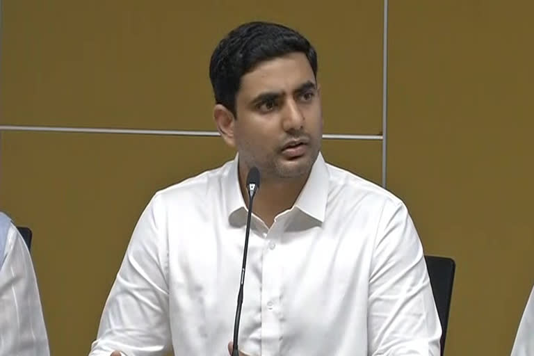 nara lokesh respond on tdp leaders house arrest