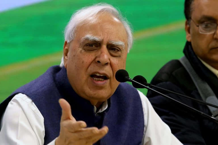 Congress leader Kapil Sibal