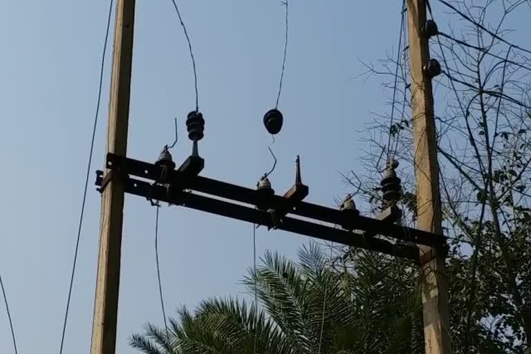 electricity department of pakur cut the electricity connection in Amdapada block