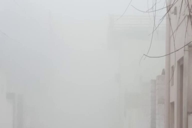 भीलवाड़ा न्यूज,  fog in Bhilwara, Bhilwara news, भीलवाड़ा मौसम न्यूज