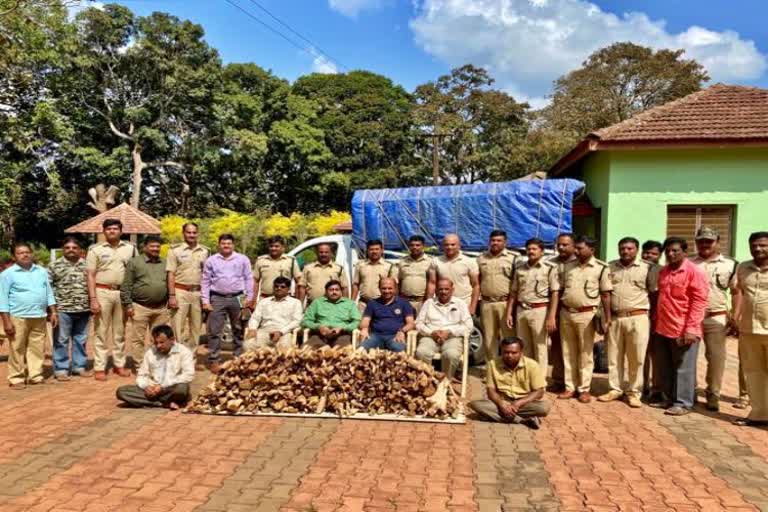 Illegal sandalwood transfer