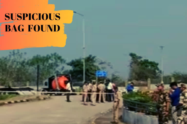 Suspicious bag found in Mangalore's Bajpe locality