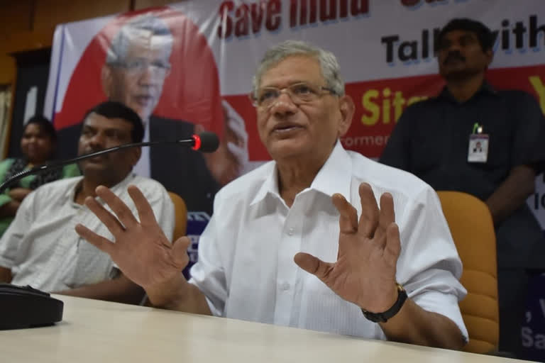 CPI(M) keen on sending Yechury to Rajya Sabha from Bengal