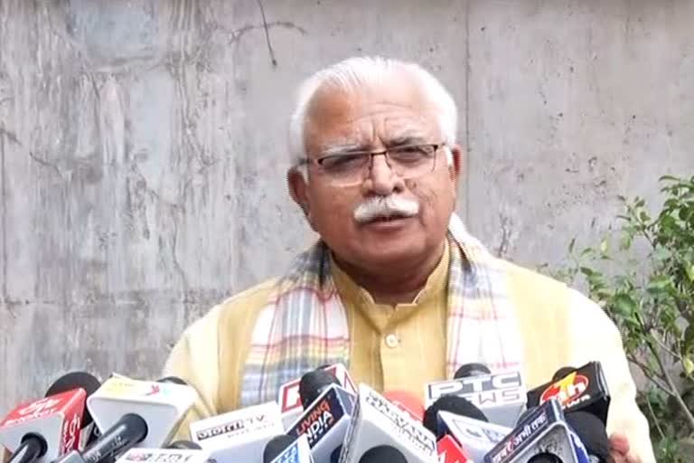 cm manohar lal khattar comment on cid dispute