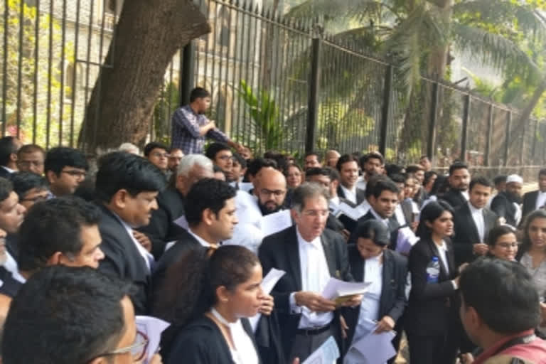 Anti-CAA stir: Lawyers read Constitution preamble outside HC