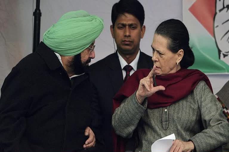 amarinder singh meets sonia gandhi