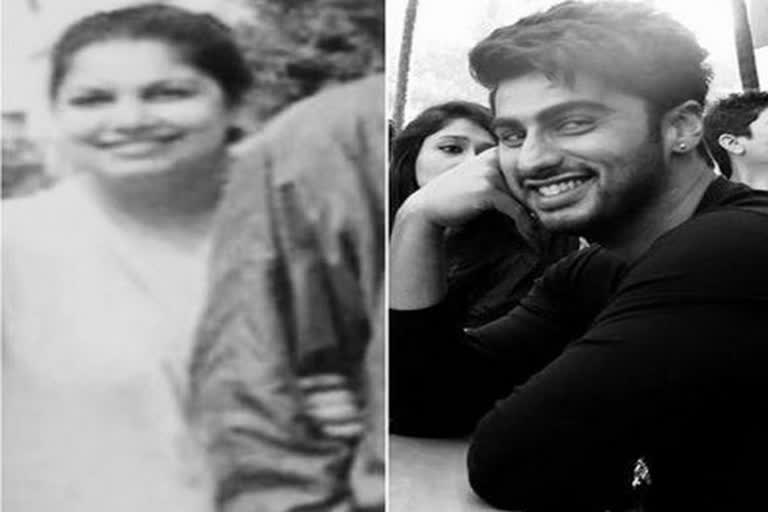 Arjun shares adorable throwback collage alongside mom Mona