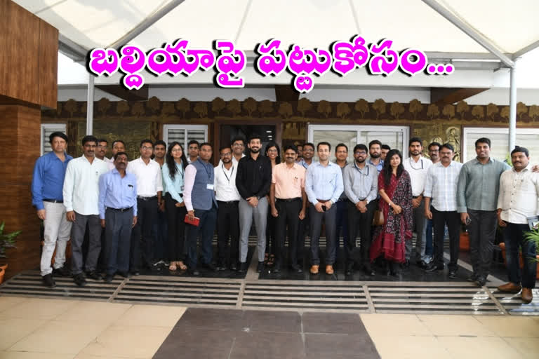 20 Members of Trainee IAS Tour in GHMC