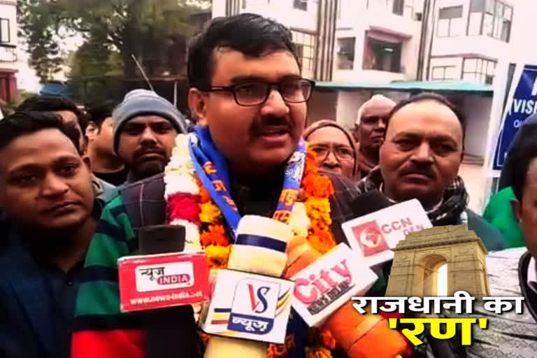 Dr Suresh Malkani filed nomination