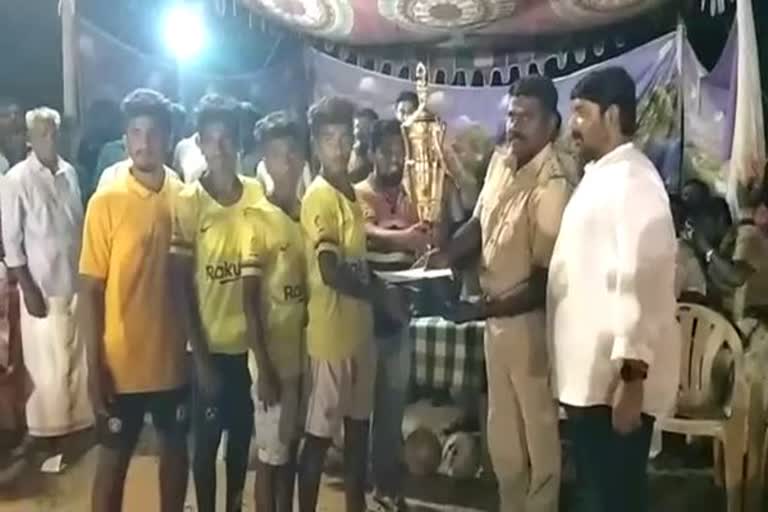 five football competition Adiyanuthu Camp wins the title