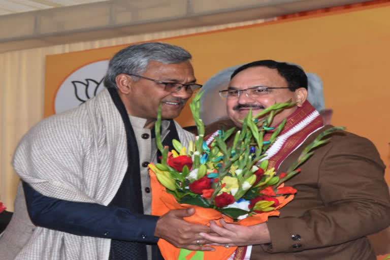 BJP's newly elected national president JP Nadda News