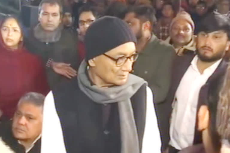 Digvijay Singh reached Shaheen Bagh in Delhi