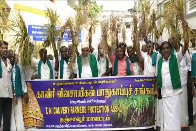 Farmers protest