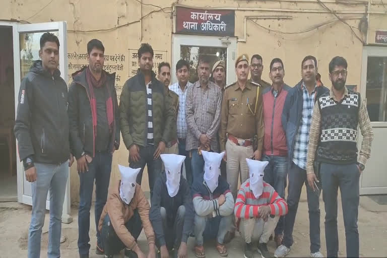 डंपर लूटने वाले बदमाश गिरफ्तार,  Dumper robber arrested