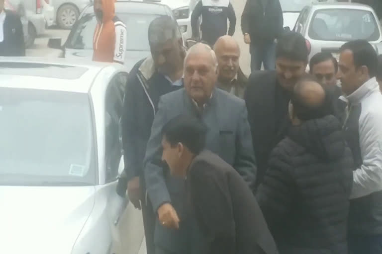 bhupinder hooda reached ed court