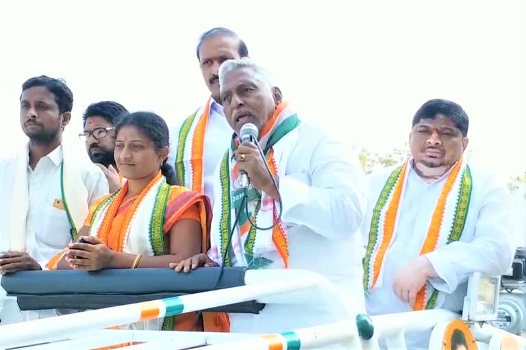 congress mlc jeevan reddy campaign in karimnagar