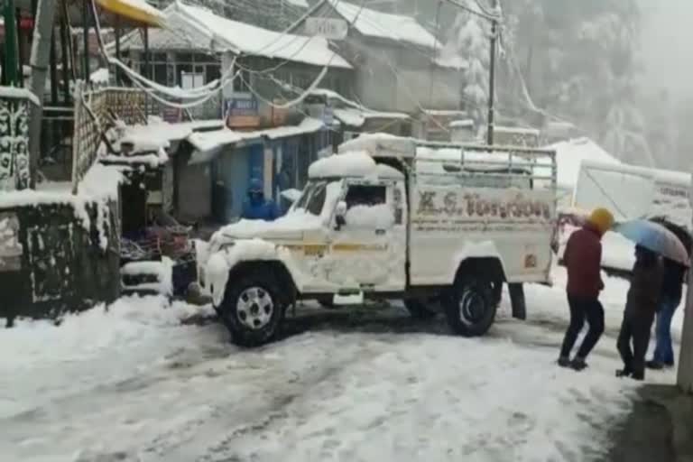 heavy snowfall in chamba