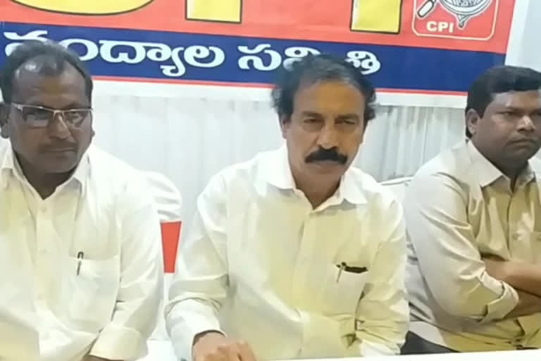 cpi ramakrishna fires on cm jagan