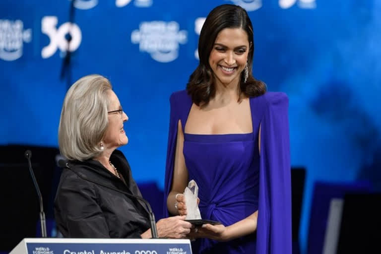 Deepika feted with global honour for mental health awareness drive