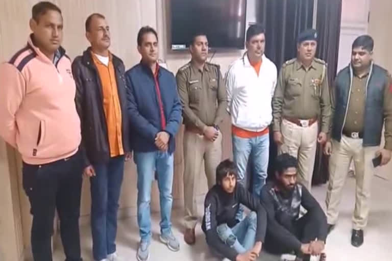 two arrested in satendra murder case in palwal