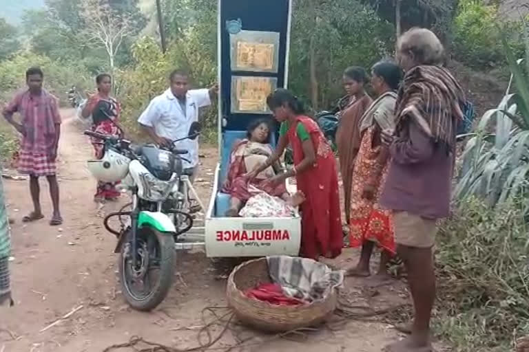 tribal women problems for delivery in vijayanagaram district