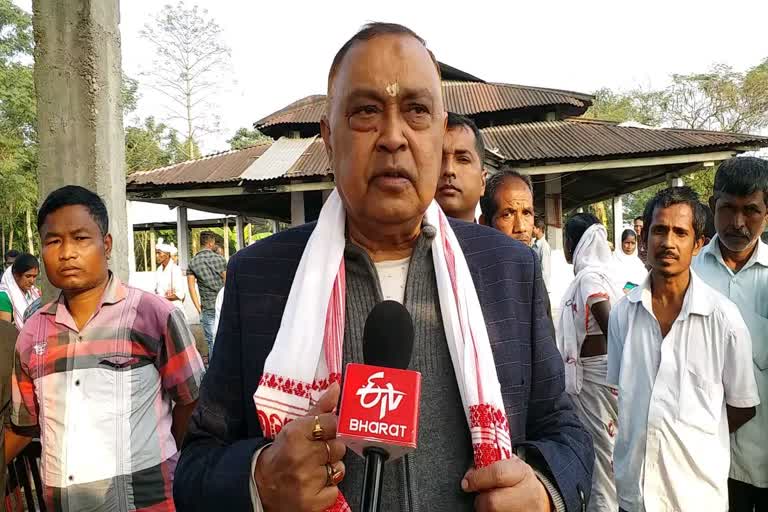 Cabinet Minister Ranjit Dutta inaugurated total 7 foundation stone at Bihali