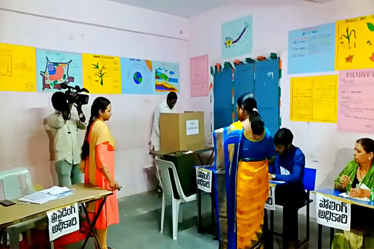 polling started in nizampet municipal corporation in medchal district