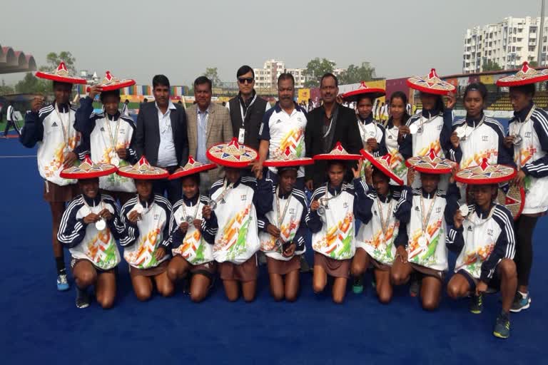 U21 Girls Team Runner-Up in Khelo India Youth Games Hockey Competition