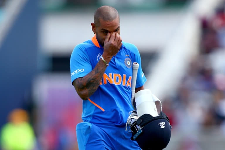 shikhar dhawan may miss start of ipl 2020 due to shoulder injury