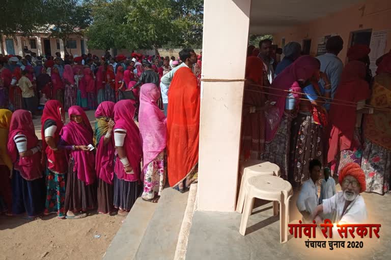 पाली न्यूज, pali latest news, Desuri Panchayat Samiti ,  देसूरी पंचायत समिति, चुनाव के लिए मतदान ,Voting for election