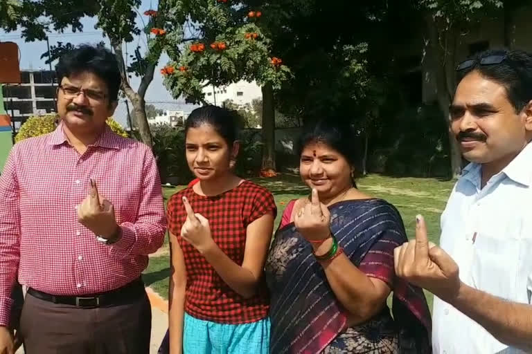 Collector field level observation on polling pattern at sangareddy district