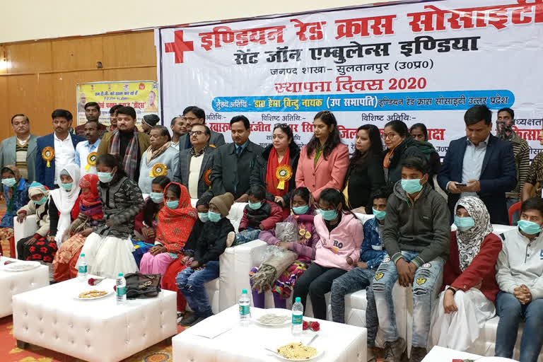 red cross society, red cross society in sultanpur, children suffering from tb, tb in sultanpur, tb patient in sultanpur, sultanpur latest news, रेड क्रॉस सोसायटी, टीबी रोगाणु, टीबी, टीबी की दवाएं. सुलतानपुर की रेड क्रॉस सोसायटी