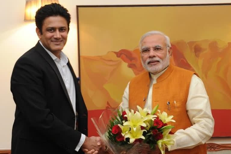 Anil Kumble Reaction to PM Narendra Modi