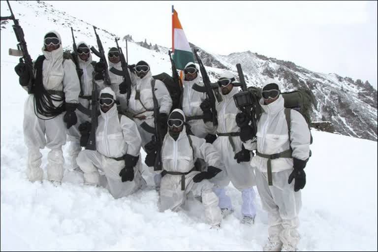 soldier deployed in Siachen