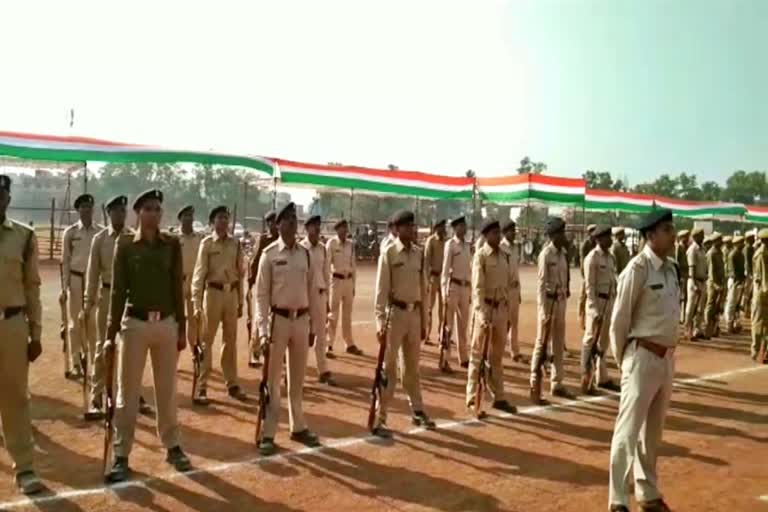 Surrender Naxalites included in the Republic Day parade in jashpur