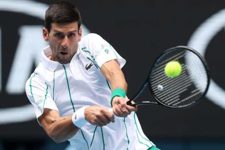 Australian Open: Djokovic thrashes Tatsuma to enter third round