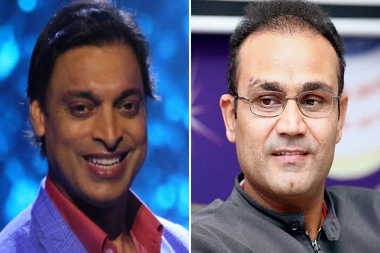 Virender Sehwag, Shoaib Akhtar