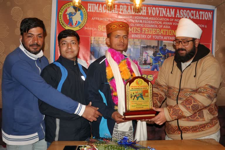 purushottam singh won bronze in world vovinam martial arts championship