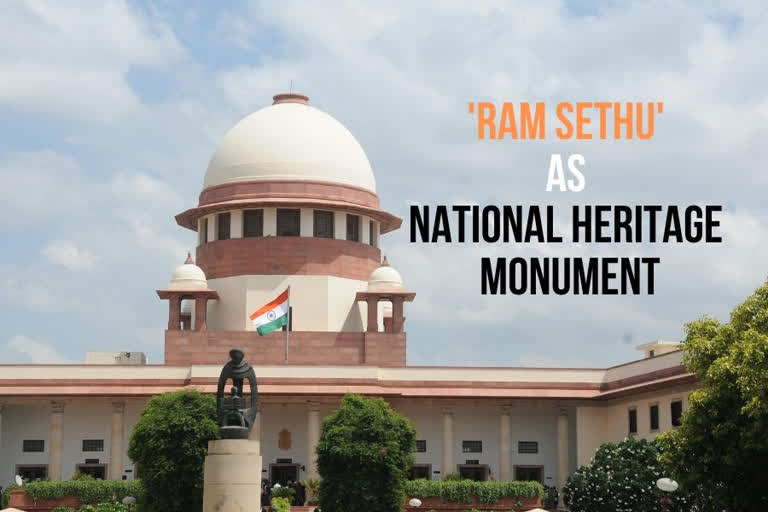 SC to consider Swamy's plea on Ram Sethu as national heritage after 3 months