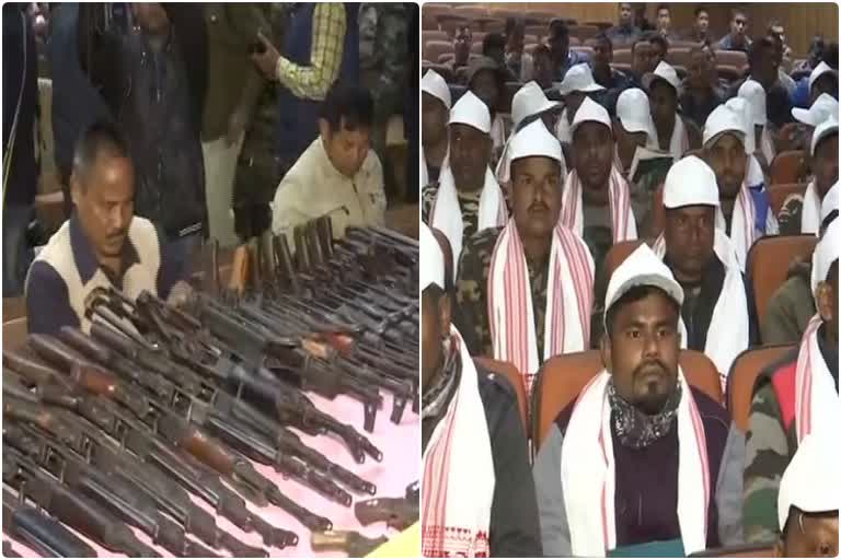 644 militants surrender in Assam,ಅಸ್ಸೋಂನಲ್ಲಿ ಶಸ್ತ್ರಾಸ್ತ್ರ ತ್ಯಜಿಸಿ ಶರಣಾದ 644 ಉಗ್ರರು