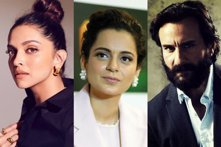 Kangana Ranaut criticism Deepika Padukone Saif Ali Khan