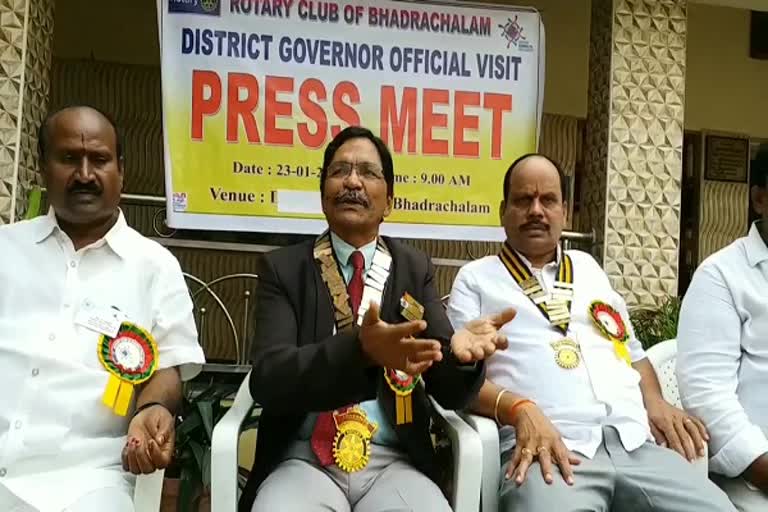 rotary club state governor in badrachalam