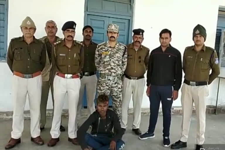 accused who kidnapped the minor was arrested in chhatrpur