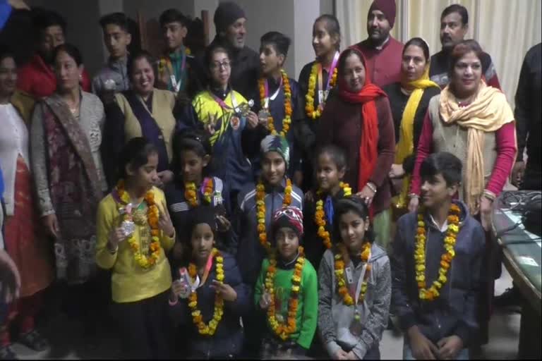 Kaithal players won the medal