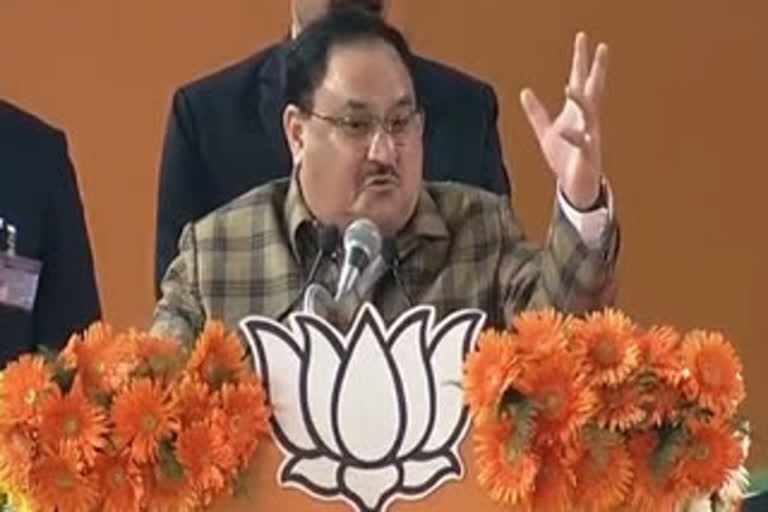 Cong suffering from 'mental bankruptcy', says J P Nadda  J P Nadda  ജെ.പി. നദ്ദ  കോൺഗ്രസ് മാനസിക പാപ്പരത്തത്താൽ വലയുകയാണെന്ന് ജെ.പി. നദ്ദ